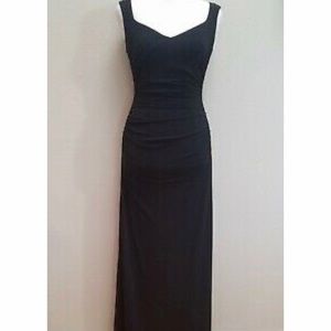 Laundry By Design Ruche Evening V Neck Dress “6”